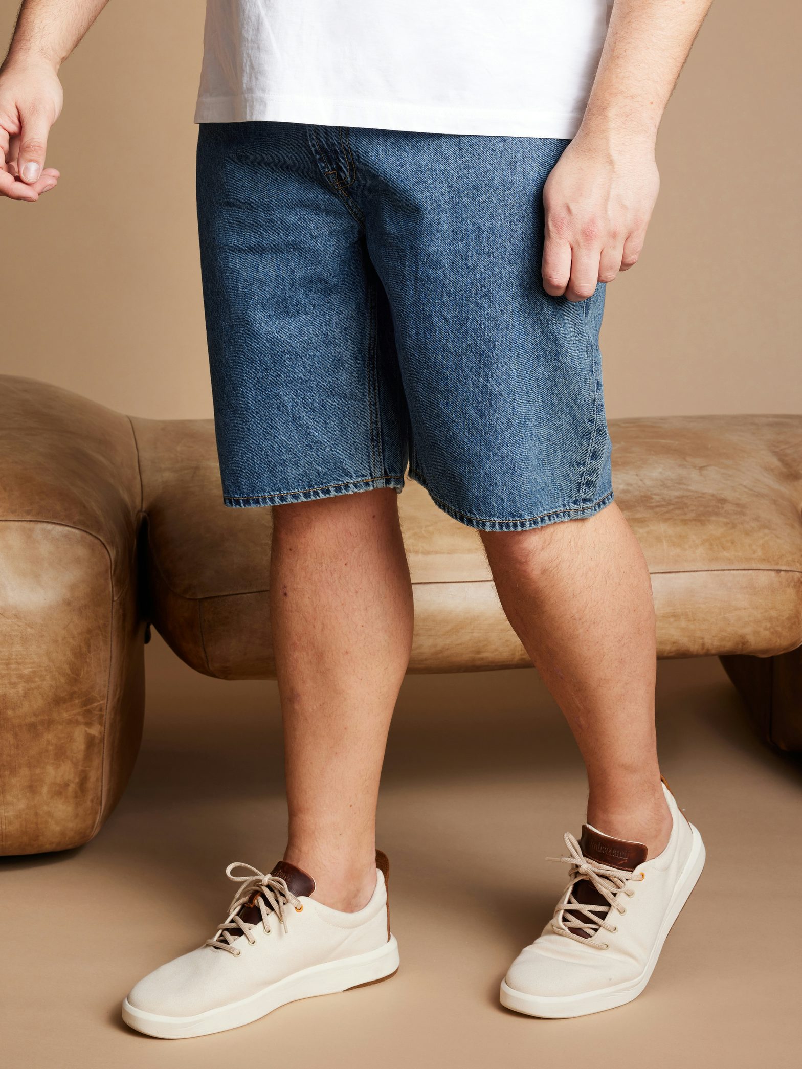 AGOLDE Parker distressed denim shorts | NET-A-PORTER
